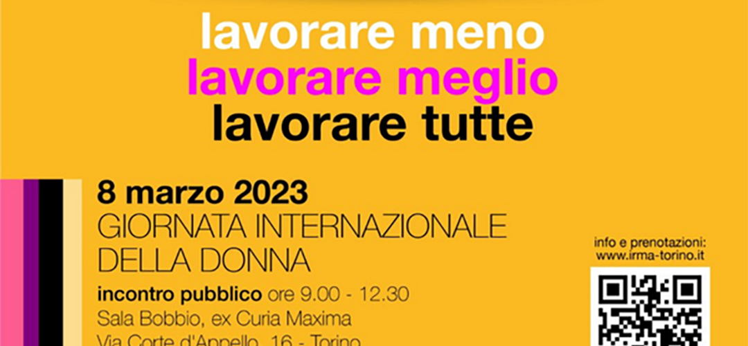 LAVORARE MENO, LAVORARE MEGLIO, LAVORARE TUTTE