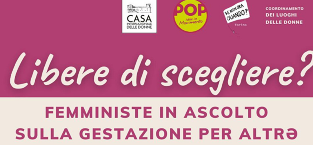 LIBERE DI SCEGLIERE?