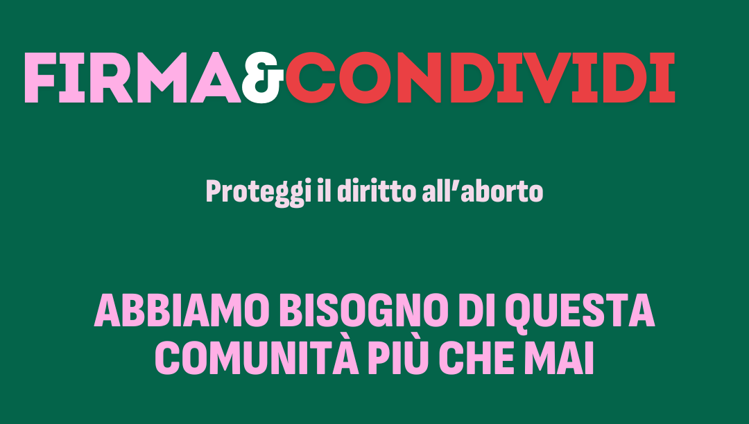 INIZIATIVA DEI CITTADINI EUROPEI ” MY VOICE, MY CHOICE”