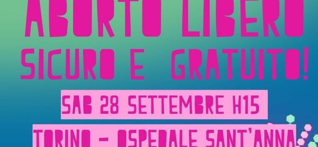 28 SETTEMBRE GIORNATA INTERNAZIONALE ABORTO SICURO