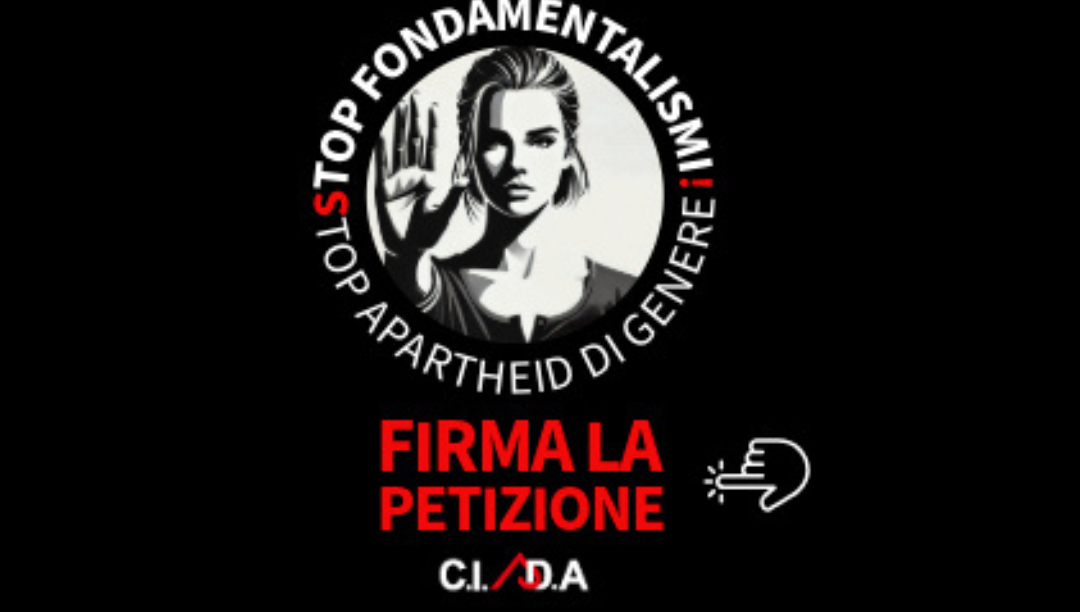 CAMPAGNA STOP FONDAMENTALISMI – STOP APARTHEID DI GENERE